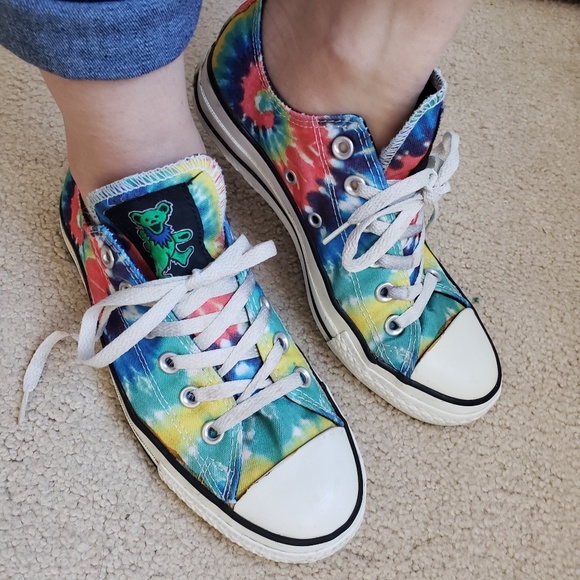 Converse Shoes - Grateful Dead Converse Tie Dye Sneakers Wms 7